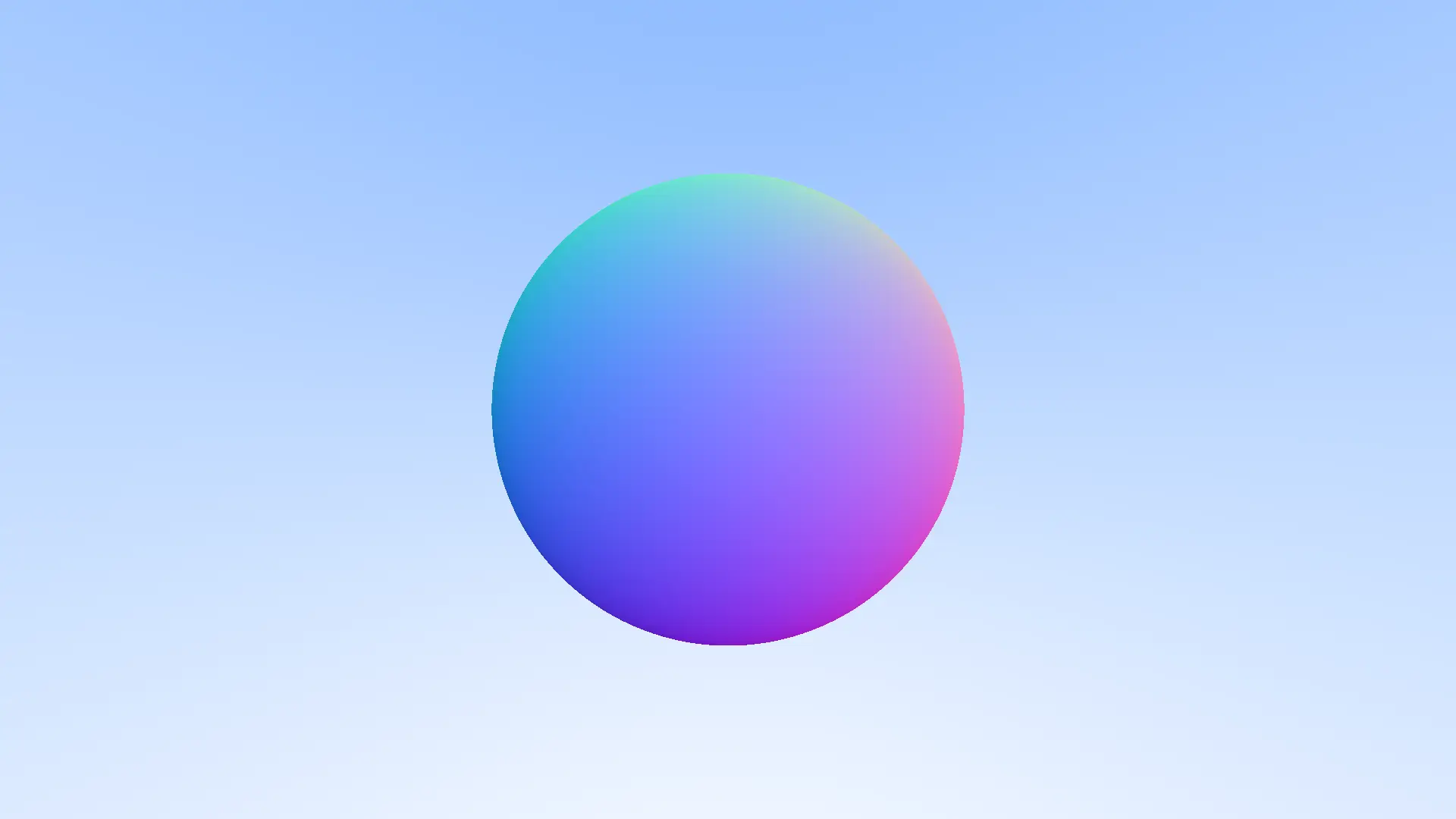 Sphere with normals